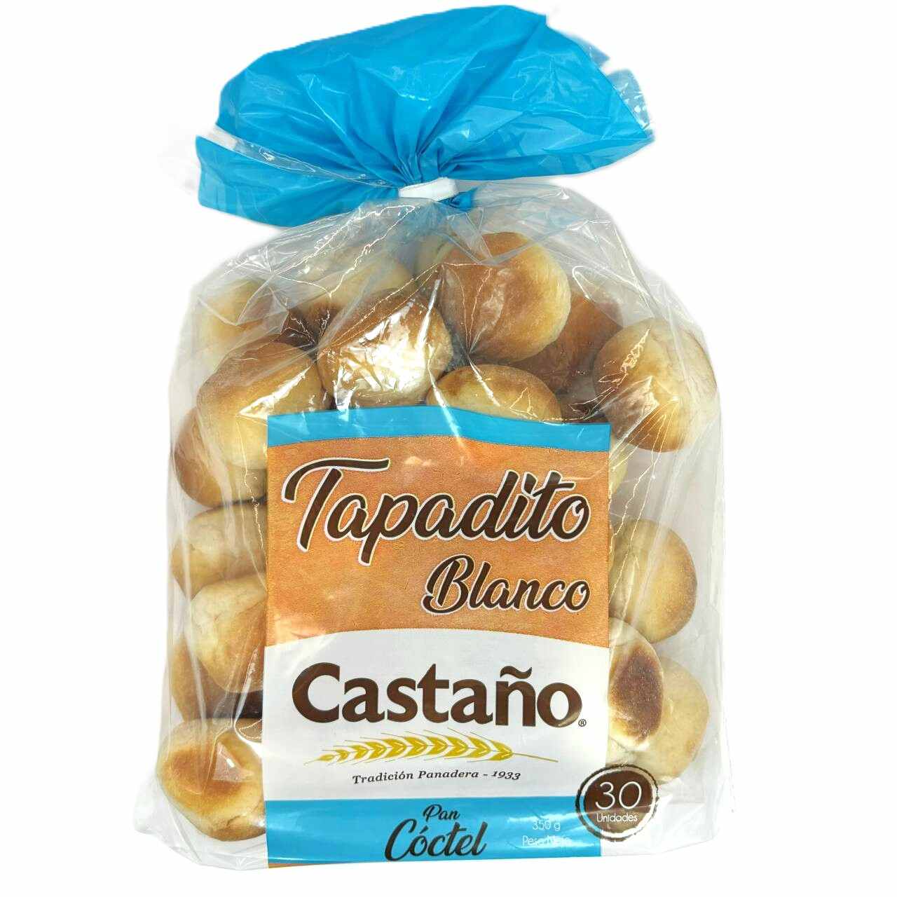 TAPADITO BLANCO CASTAÑO 30UND 350GRS