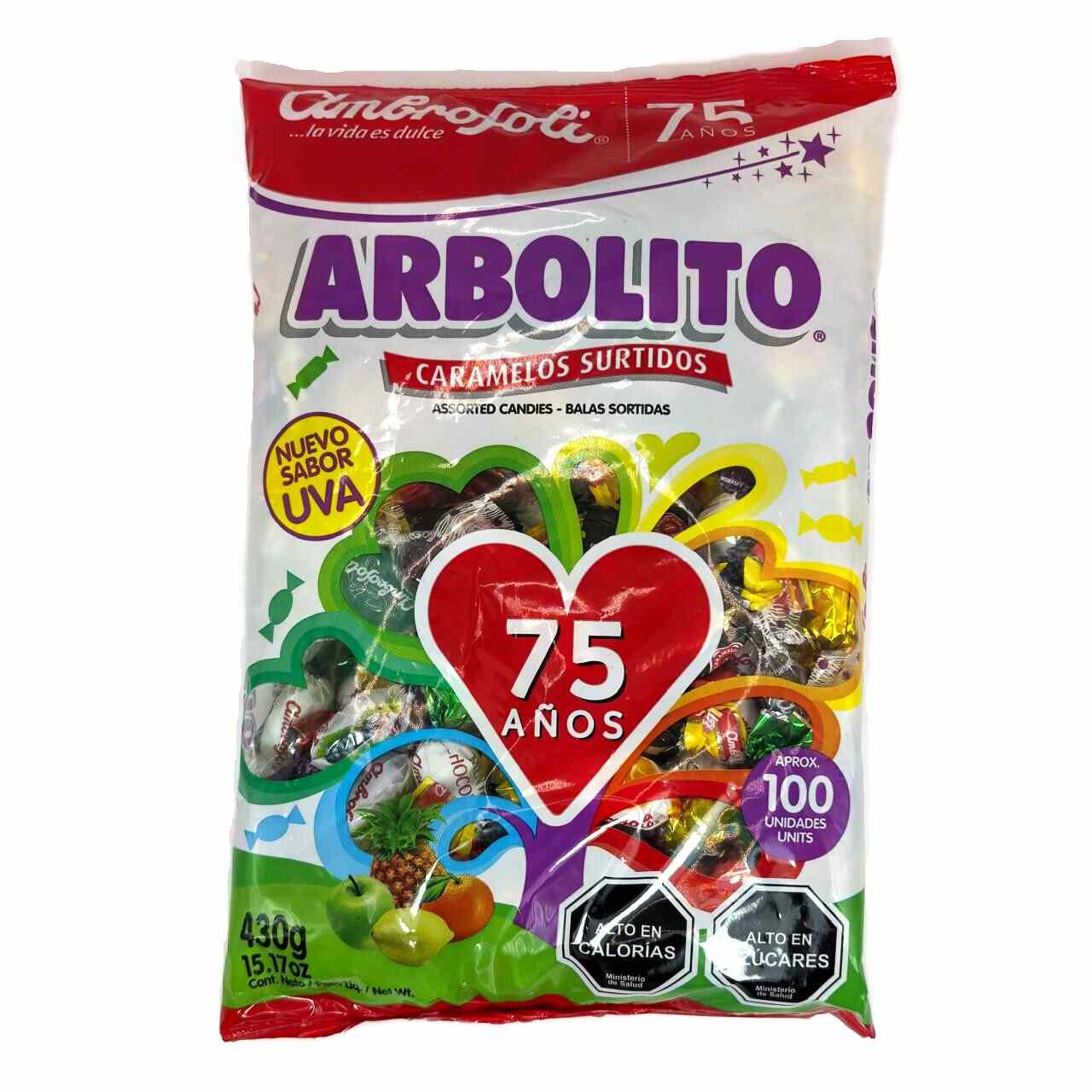 Caramelo Arbolito Ambrosoli 430 Grs