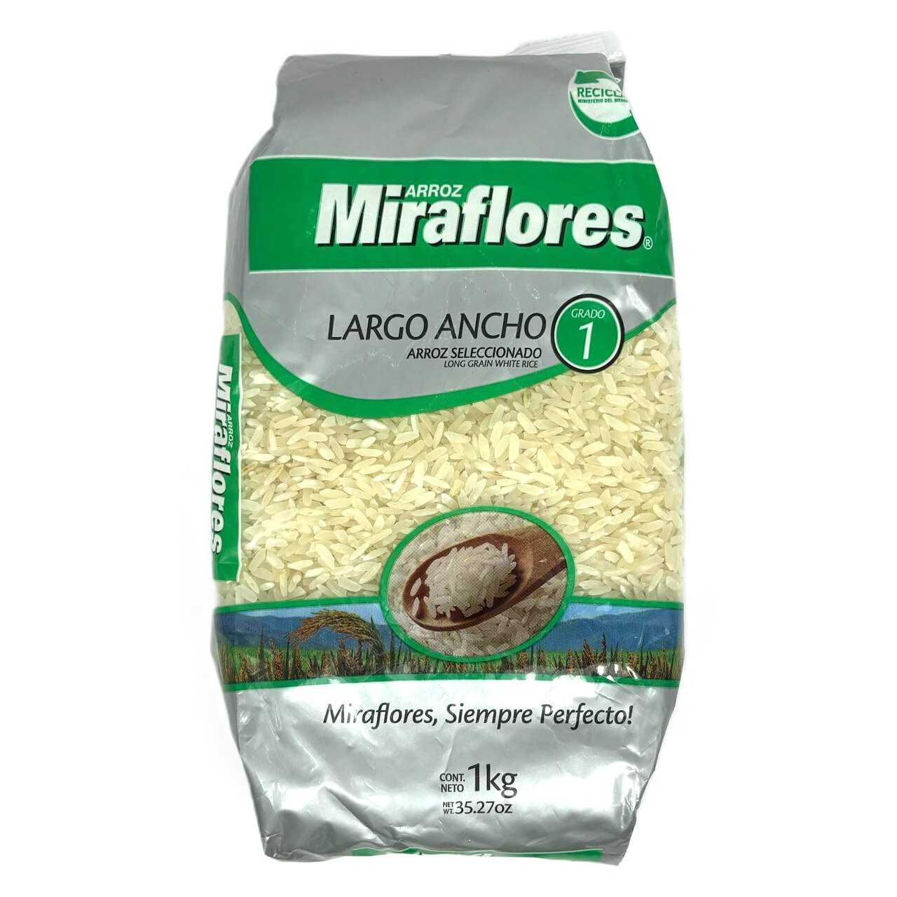 ARROZ GRADO 1  MIRAFLORES 1 KILO