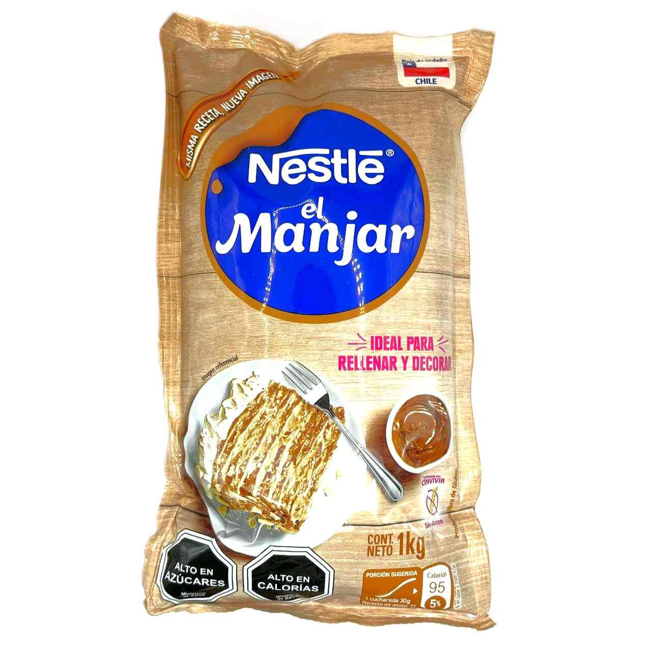 Manjar Nestle Bolsa 1 Kilo