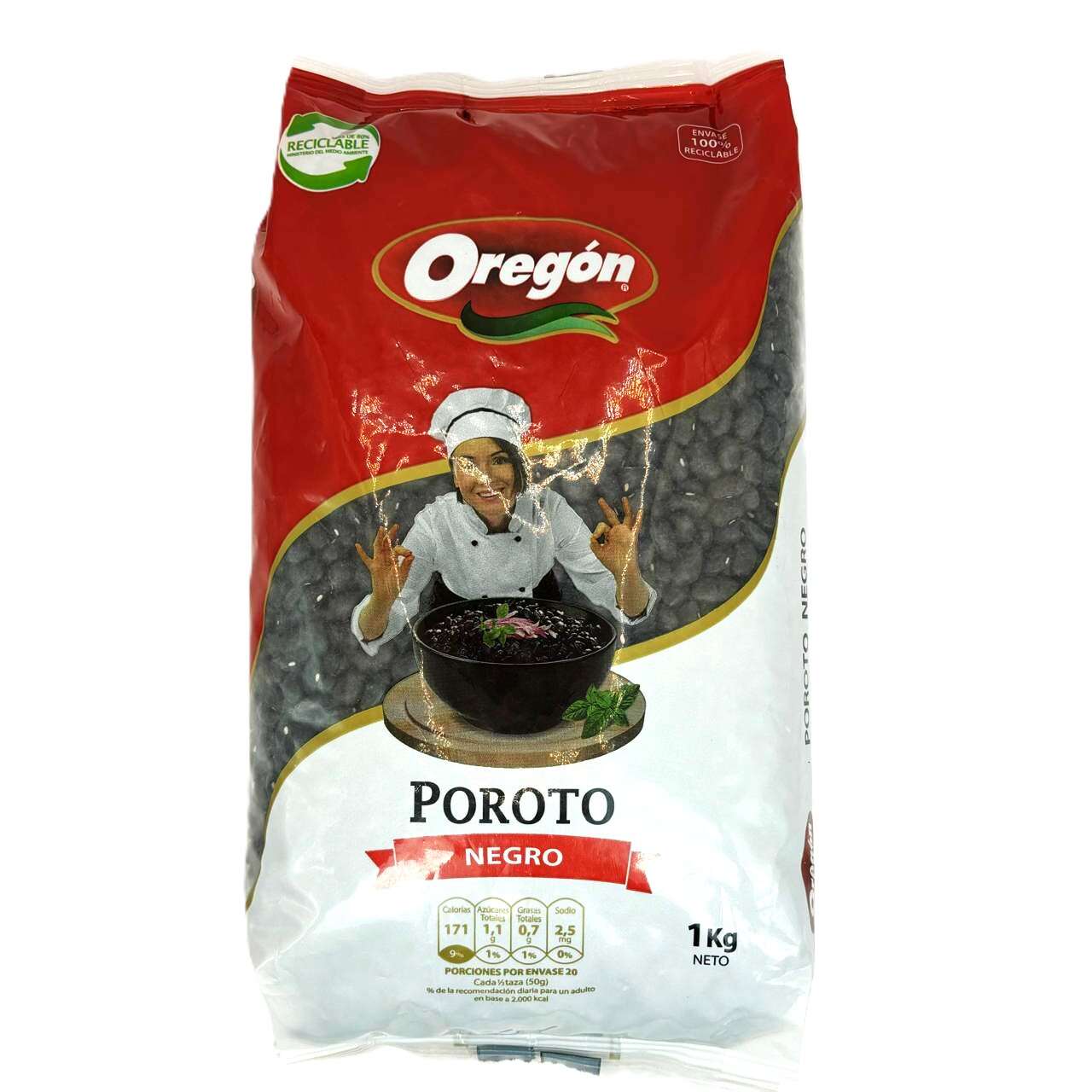 POROTO NEGRO OREGON 1KILO