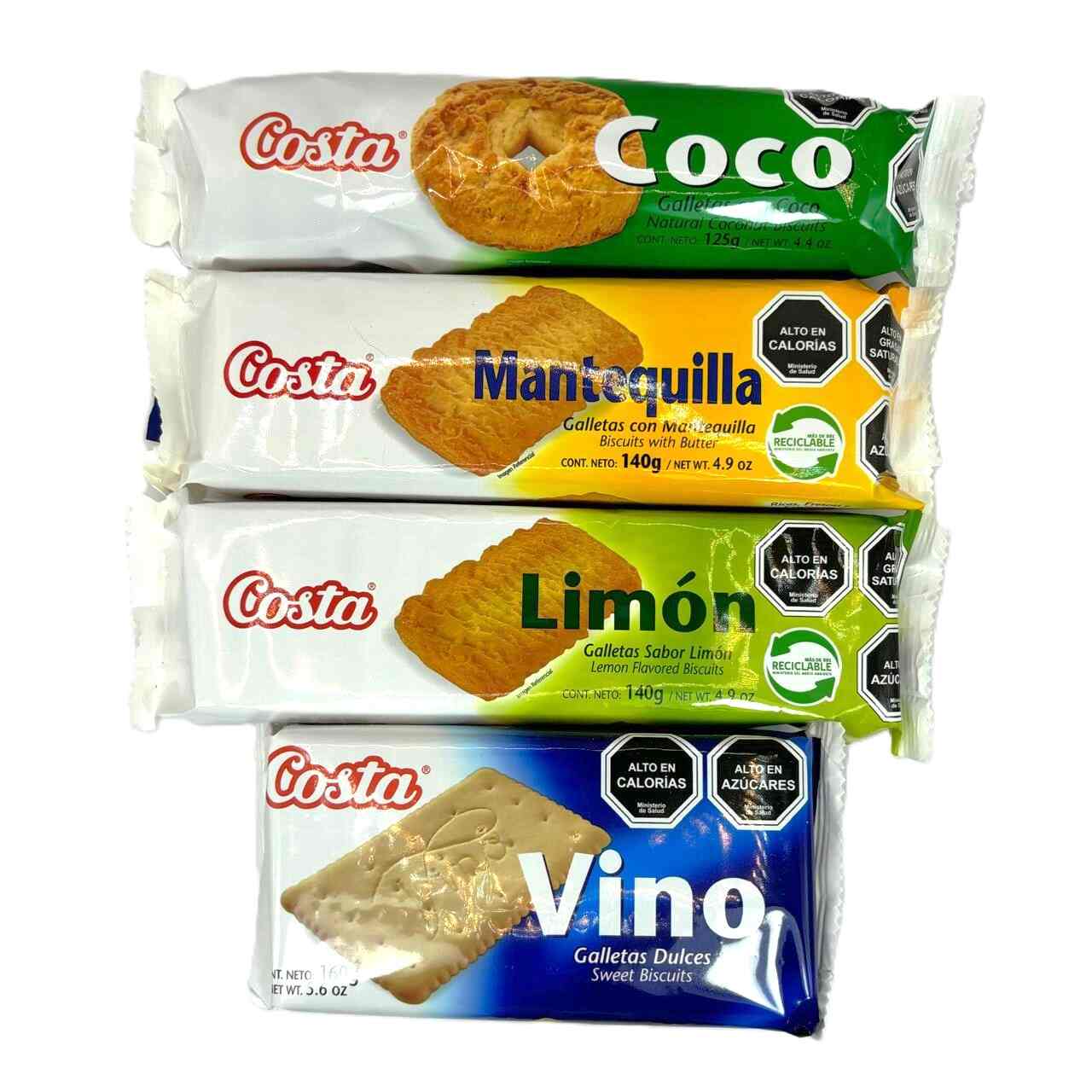 Galleta Costa Dulce 140 Grs Aprox.