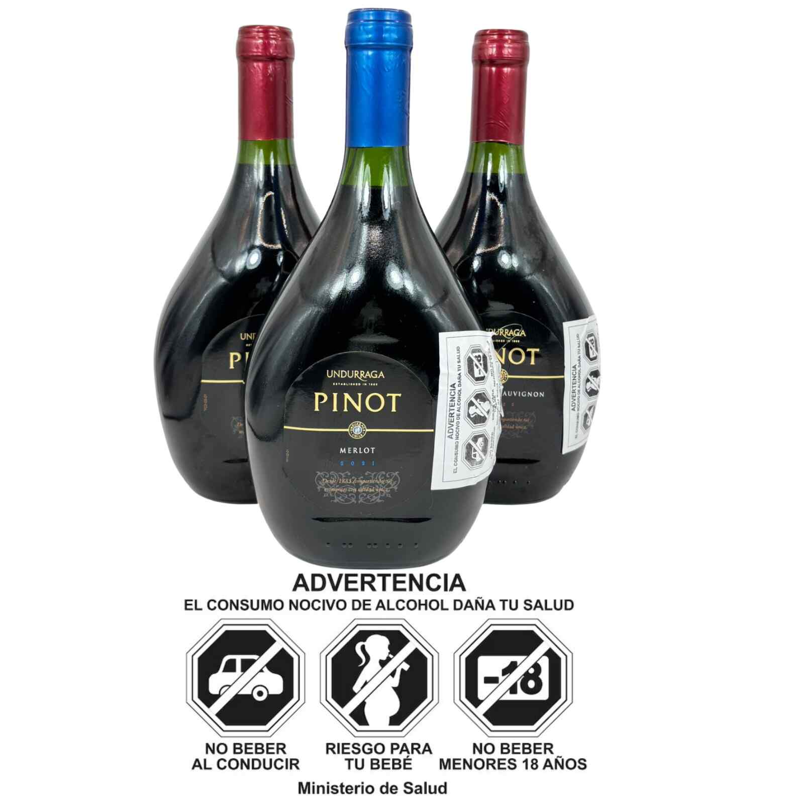 Vino Undurraga Pinot 750cc 