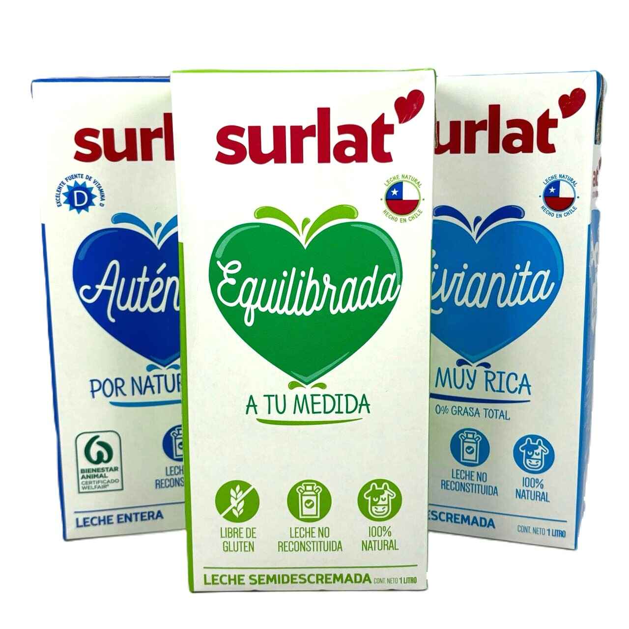 LECHE SURLAT TETRA 1LITRO 