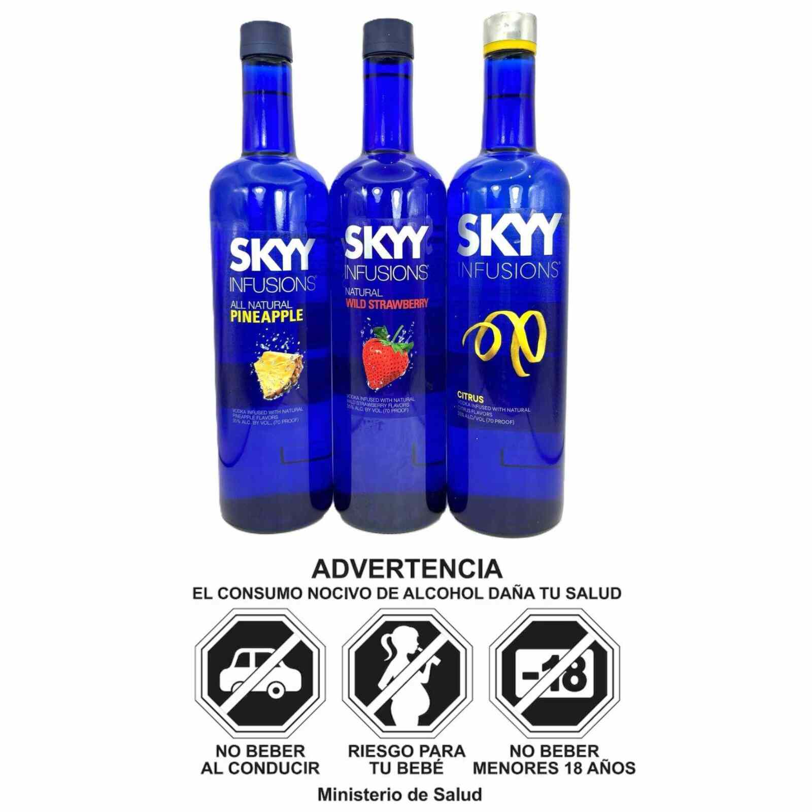 Vodka Skyy 750Ml