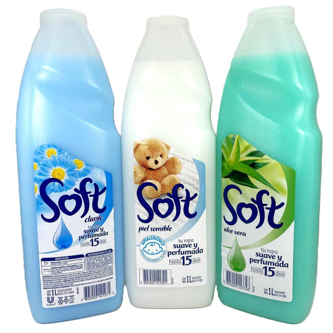 Suavizante Soft 1Lt Botella Aromas