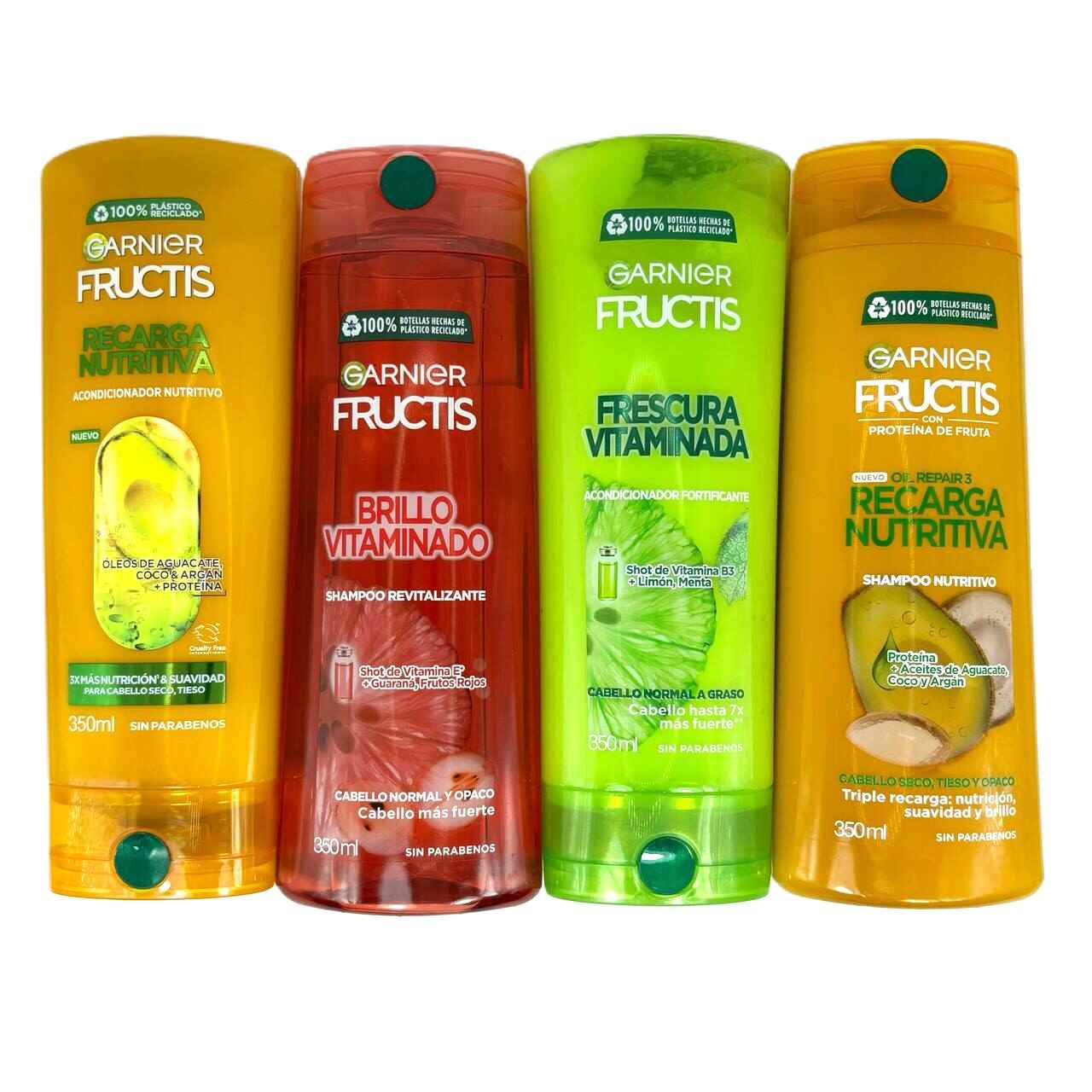 Shampoo y Acondicionador Fructis 350 ml