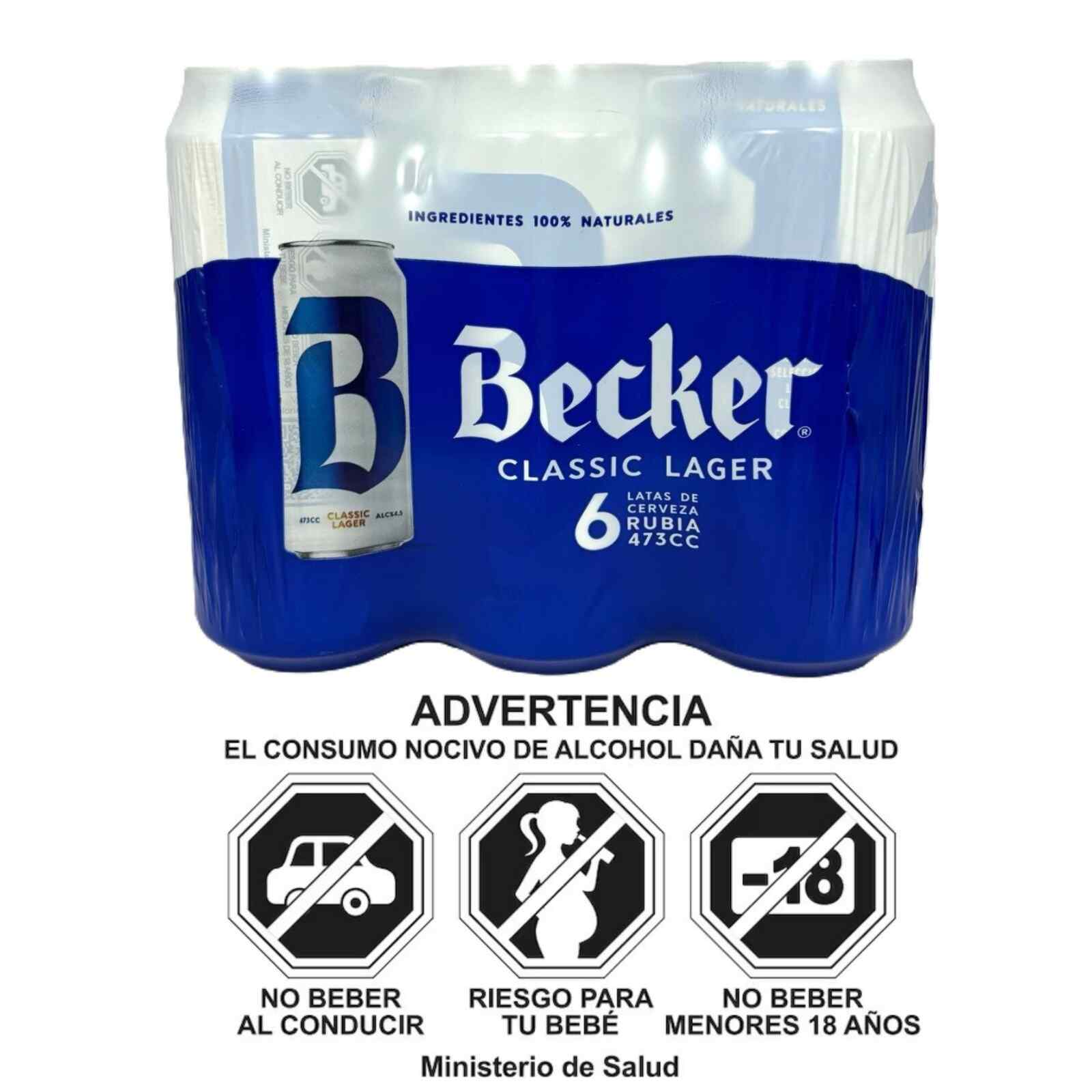 Cerveza Becker Packx6